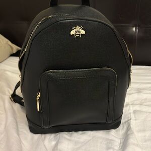 Black backpack bag
